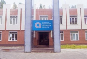 Academia Estatal de Voronezh de las Artes: la dirección, las condiciones de admisión, facultades