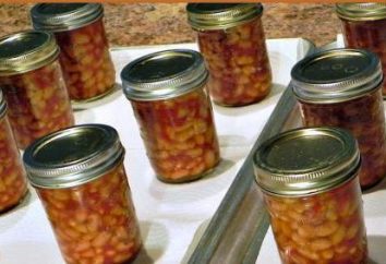 Canned Bohnen in Tomatensoße. bestes Rezept