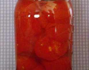 Pomidory z bazylią w zimie