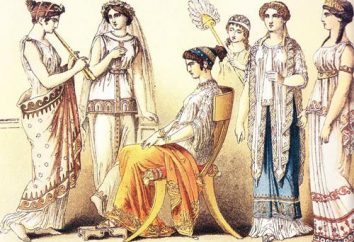 Jak się ubrać na starożytnych Greków. Ubrania starożytnych Greków