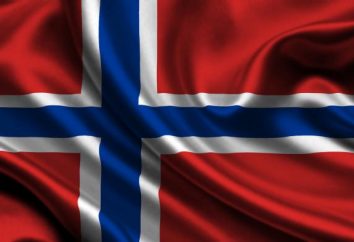 Bandera noruega mitos, el valor y actitud