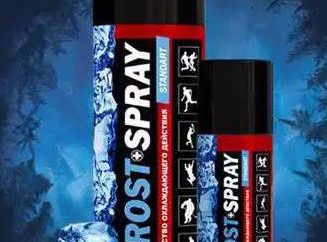 Spray anestetico "Frost": istruzioni. Recensioni dello sport gelo spray
