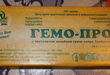 Bougies « Hemo-pro » mode d'emploi, réel