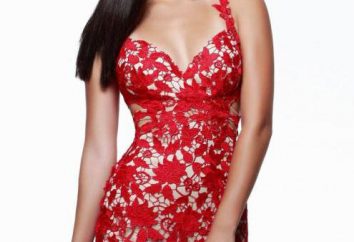 Red cocktail dress – dettaglio moda del guardaroba di una donna