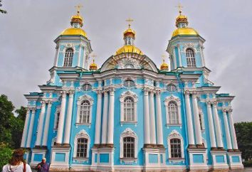 Cathédrale Saint-Nicolas à Saint-Pétersbourg. Cathédrales de Saint-Pétersbourg