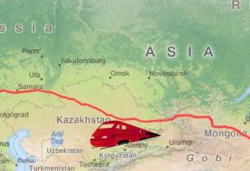 High-Speed-Bahn von Moskau nach Peking: Bau, Schema, Design und der Lage auf der Karte