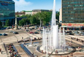 Śpiew fontanny, adres Krasnodar i zdjęcia