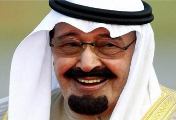 O rei saudita Abdullah e sua família