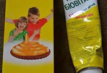 "Kinder biovital" (gel): instruções de utilização, reais