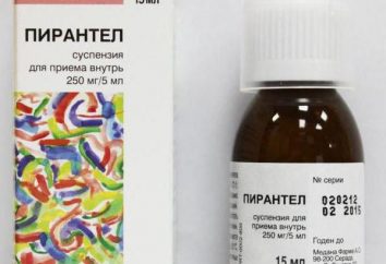 Das Medikament „Pyrantel“ Kind: Bewertungen, Gebrauchsanweisungen, Analoga