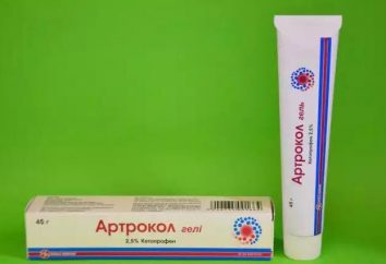 "Artrokol" (gel): istruzioni per l'uso, analoghi e recensioni
