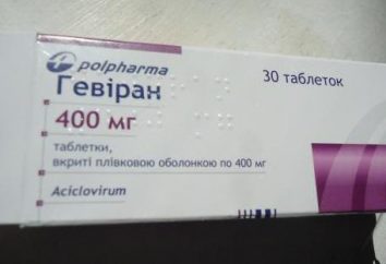 „Geviran“ (Tabletten): Gebrauchsanweisung, Analoga, Zusammensetzung und Bewertungen