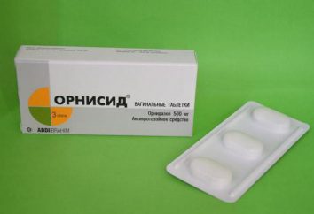 El medicamento "Ornisid": instrucciones de uso, la composición, la descripción y comentarios anaogi