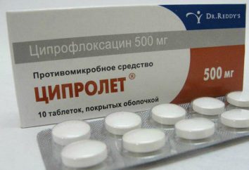Analoghi "Tsiprolet". Antibiotic "Tsiprolet": prezzo, recensioni. "Ciprofloxacina" – istruzioni