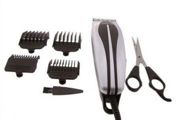 máquina de cortar cabelo e outros dispositivos úteis