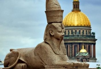 Attrazioni: Petersburg: Sphinx sul terrapieno University