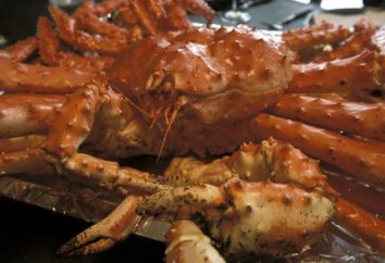 crabe royal: description, reproduction, prix