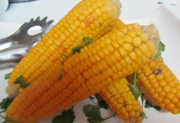maíz hervido. La receta para el uso en el hogar