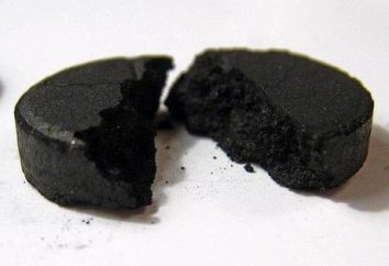Indications d'utilisation de charbon actif, ou ce qui est nécessaire pour tablette noir