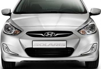 Recensioni, le descrizioni, le specifiche e le attrezzature "Hyundai Solaris"