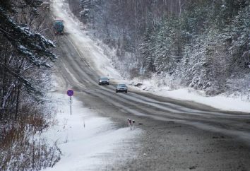 estrada M5, a rota "Miass-Chelyabinsk"