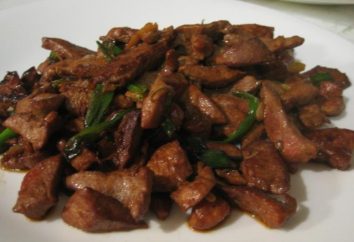 carne de porco frita: uma receita verdadeiramente pratos "masculinas"