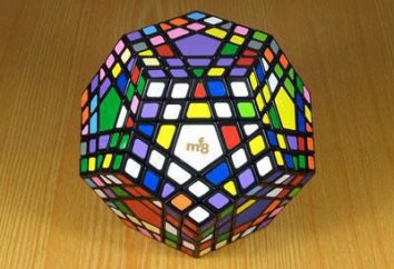 "Megaminx": cómo armar un cubo inusual?