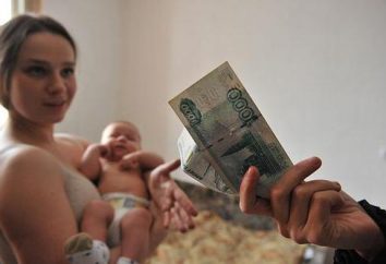 Zahlungen nach der Lieferung: Einmalgeld und Mutterschaftskapital
