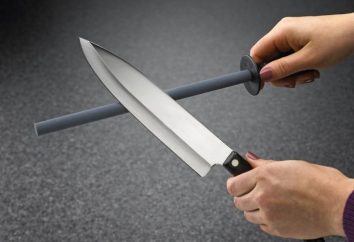 Wie ein Messer richtig zu schärfen