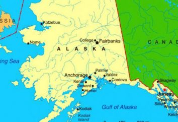 La población de Alaska, la geografía, la historia