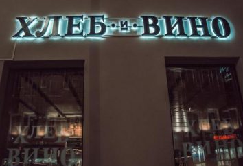 „Chleb i wino” restauracja: menu, adresy i recenzje