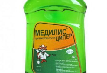 "Medilis-tsiper" bedbugs: istruzioni per l'uso