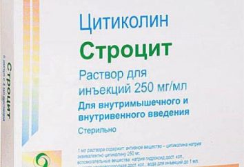 El medicamento "citicolina": instrucciones de uso, composición, descripción, comentarios