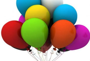 Party Supplies tun mit ihren Händen. Wie zu Hause Ballons mit Helium aufgeblasen?