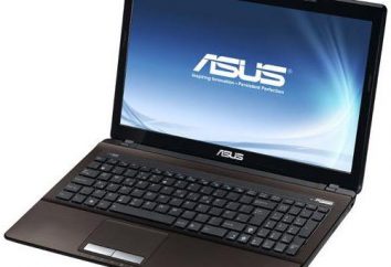 Laptop X53S Asus: Especificações