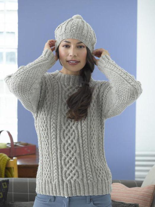 swetry na drutach wzory i schematy