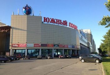 Uma visão geral do TRC "South Pole" em São Petersburgo: compras, entretenimento, cafés