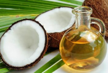 O óleo de coco (prensado a frio): o preço, aplicação. óleo de coco não refinado é prensado a frio