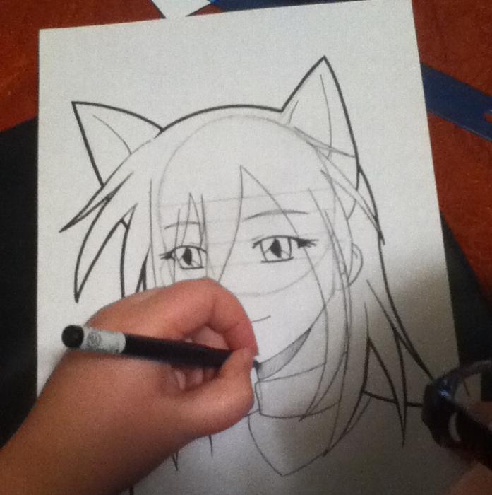 Come Disegnare Anime Faccia Persona Matita Anime