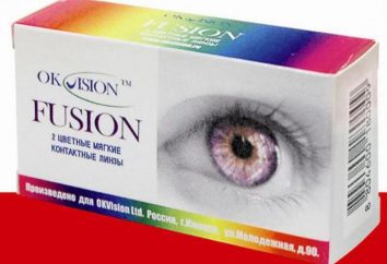 Le lenti a contatto OKVision Fusion: descrizione, recensioni