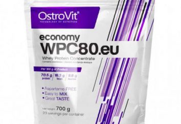 Proteine OstroVit: recensioni, descrizioni. Come prendere OstroVit WPC 80