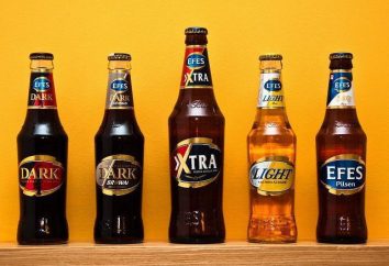 Beer Efes: uma descrição detalhada e produtos avaliados