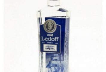 Vodka "Contagem Ledoff» (Graf Ledoff): descrição, composição, revisões