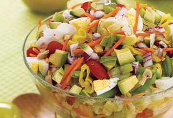 Salada dietética: receita para um saboroso prato de frango