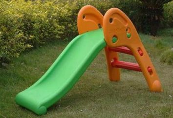 O slide atraente para as crianças?