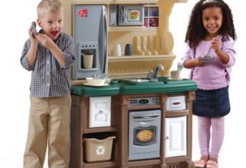 Kinderküche für Mädchen – der Traum der jungen Wirtin
