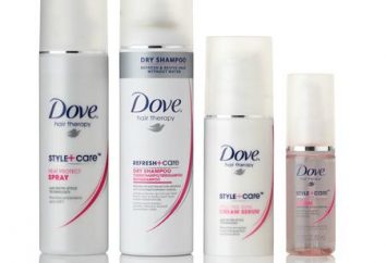 Shampooing sec Dove: avis. Le meilleur shampooing sec