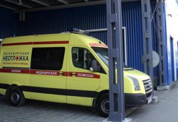 "Ambulancia Petersburgo": dirección, número de teléfono, comentarios