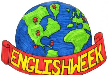 Englisch – es ist toll! Englisch Woche in der Schule, ein Aktionsplan