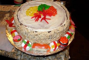 rouleaux de gâteau et sushi (photo dans l'article)